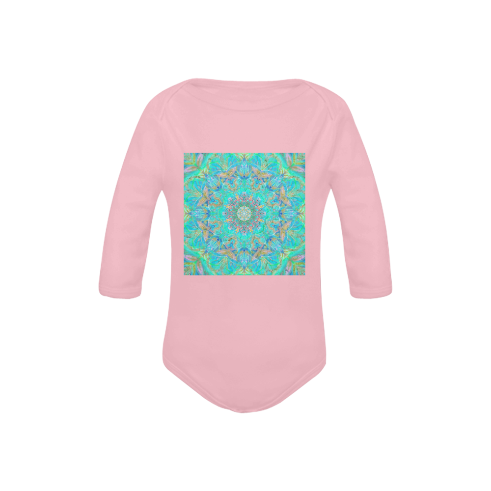 plume 8 Baby Powder Organic Long Sleeve One Piece (Model T27)