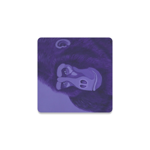 Violet Gorilla Square Coaster | ID: D776806