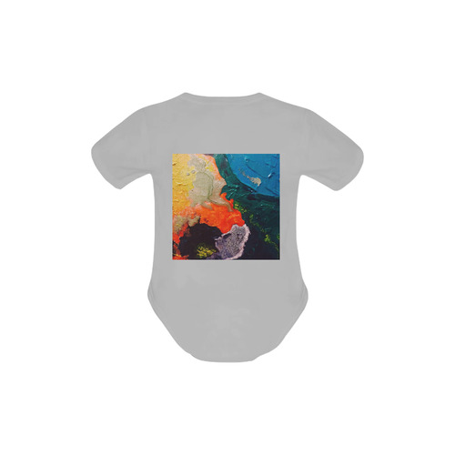 El Nino Baby Powder Organic Short Sleeve One Piece (Model T28)