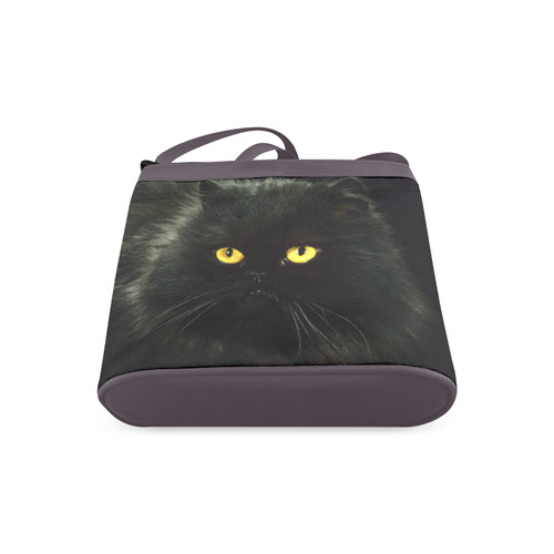 Black Cat Crossbody Bags (Model 1613)