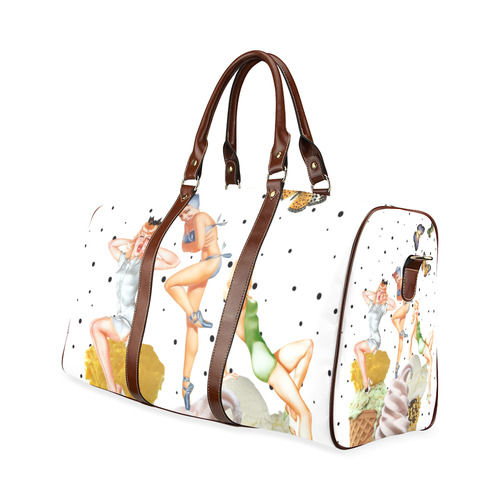 collage_summer time_gloriasanchez Waterproof Travel Bag/Small (Model 1639)