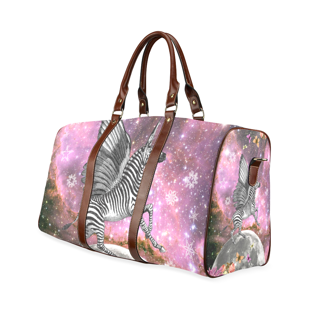 collage_unicorn_gloriasanchez1 Waterproof Travel Bag/Small (Model 1639)