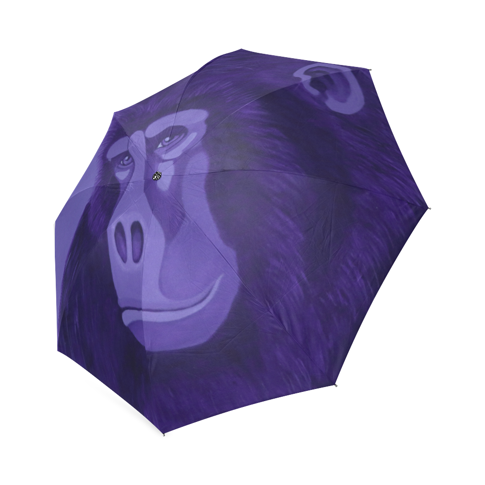 Violet Gorilla Foldable Umbrella (Model U01)