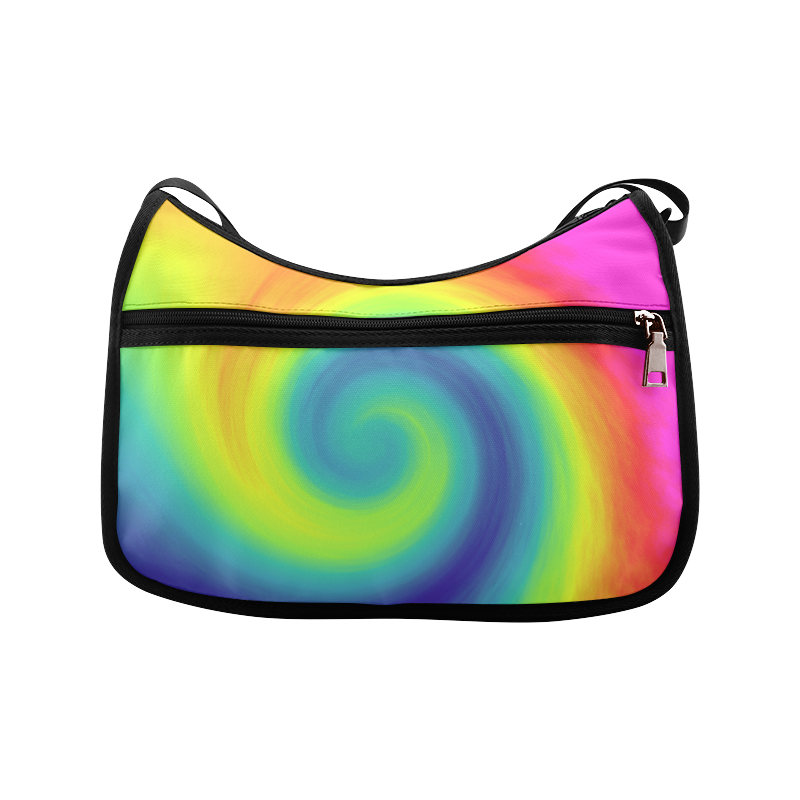 rainbow swirl Crossbody Bags (Model 1616)