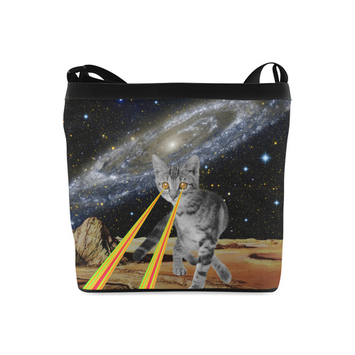 cat space Crossbody Bags (Model 1613)