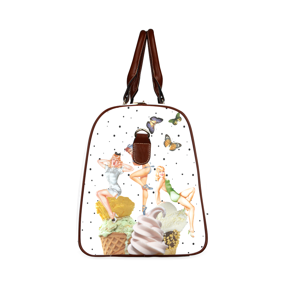 collage_summer time_gloriasanchez Waterproof Travel Bag/Small (Model 1639)