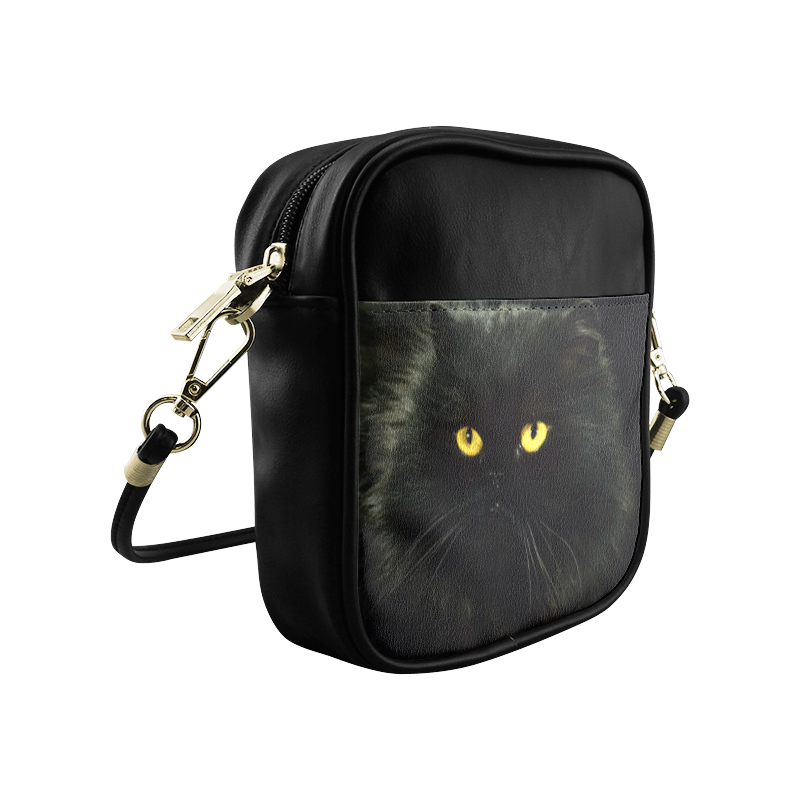 Black Cat Sling Bag (Model 1627)