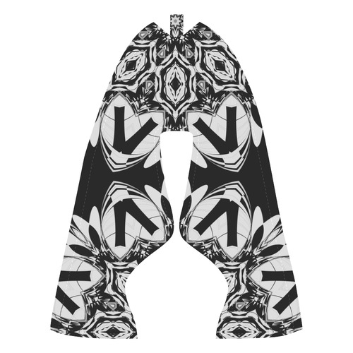 Half black and white Mandala Women’s Running Shoes (Model 020)