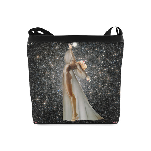 collage_collecting stars_gloria sanchez1 Crossbody Bags (Model 1613)