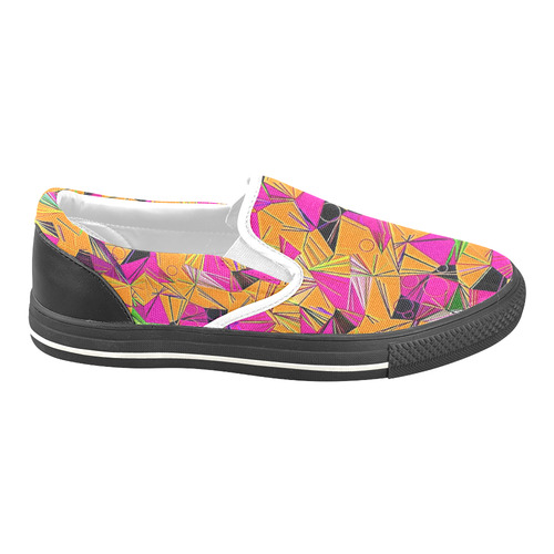 Pattern World by Artdream Women's Unusual Slip-on Canvas Shoes (Model 019)