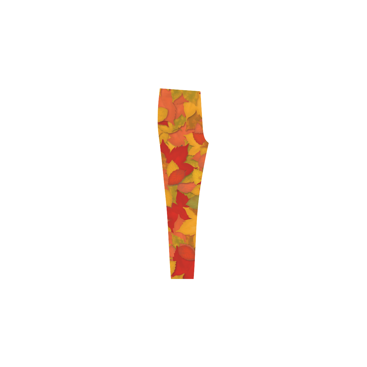 Abstract Autumn Leaf Pattern by ArtformDesigns Cassandra Women's Leggings (Model L01)