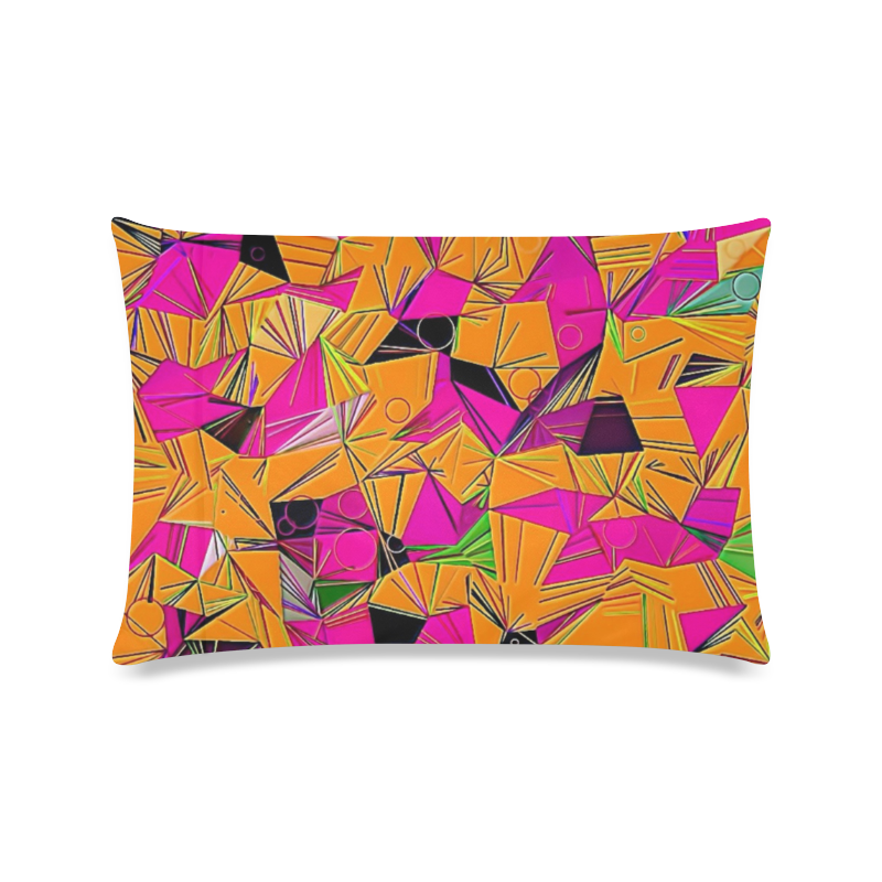 Pattern World by Artdream Custom Zippered Pillow Case 16"x24"(Twin Sides)