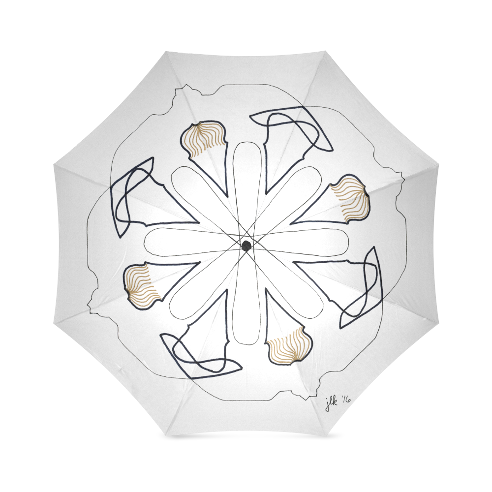 Mop Top Foldable Umbrella (Model U01)