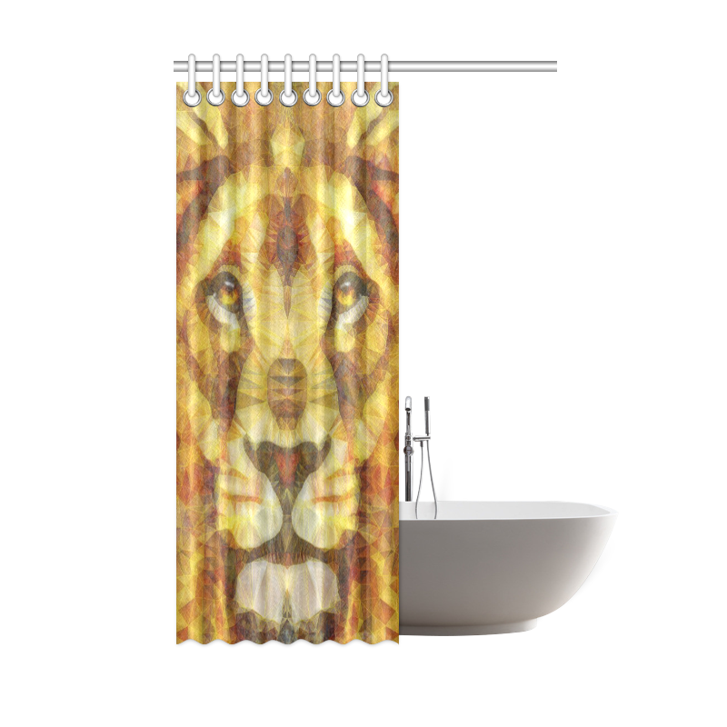 lion Shower Curtain 48"x72"