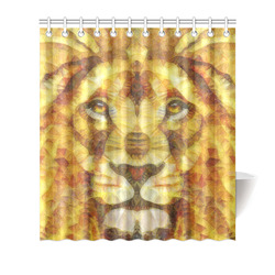 lion Shower Curtain 66"x72"