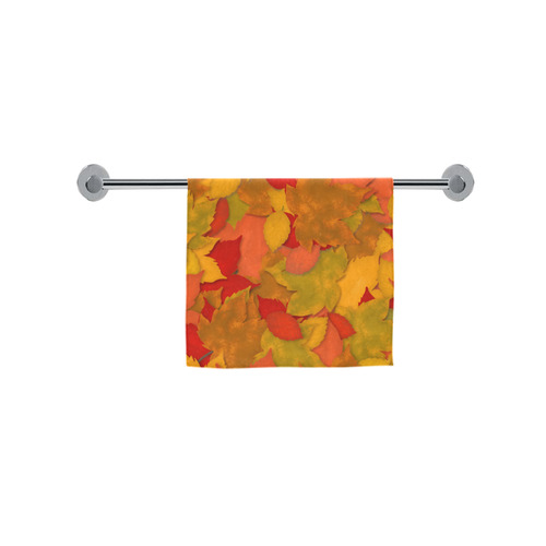Abstract Autumn Leaf Pattern by ArtformDesigns Custom Towel 16"x28"