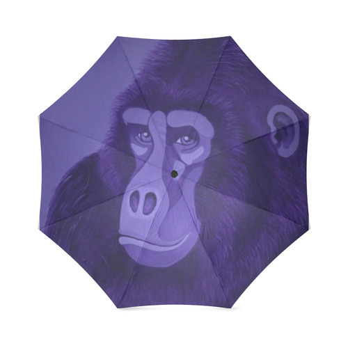 Violet Gorilla Foldable Umbrella (Model U01)