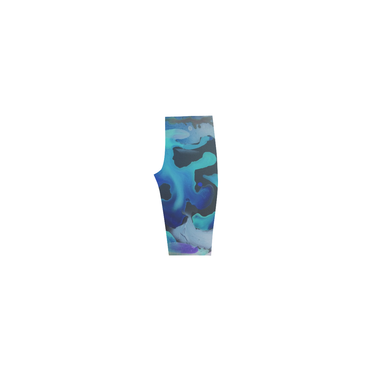 There are Mermaids Here Hestia Cropped Leggings (Model L03)