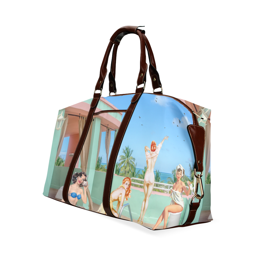collage_miami beach_gloriasanchez Classic Travel Bag (Model 1643)