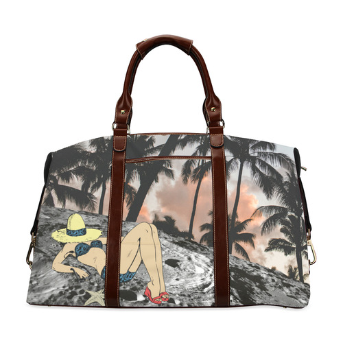 collage_on vacation_gloriasanchez1 Classic Travel Bag (Model 1643)