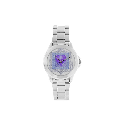 heart 5 Unisex Stainless Steel Watch(Model 103)