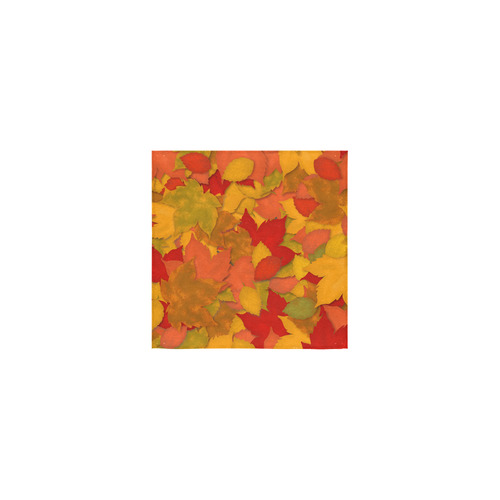 Abstract Autumn Leaf Pattern by ArtformDesigns Square Towel 13“x13”