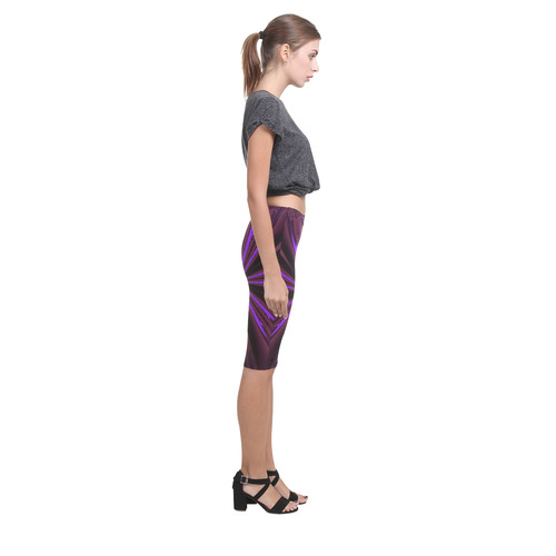 gRAPE rOOT bEER Hestia Cropped Leggings (Model L03)