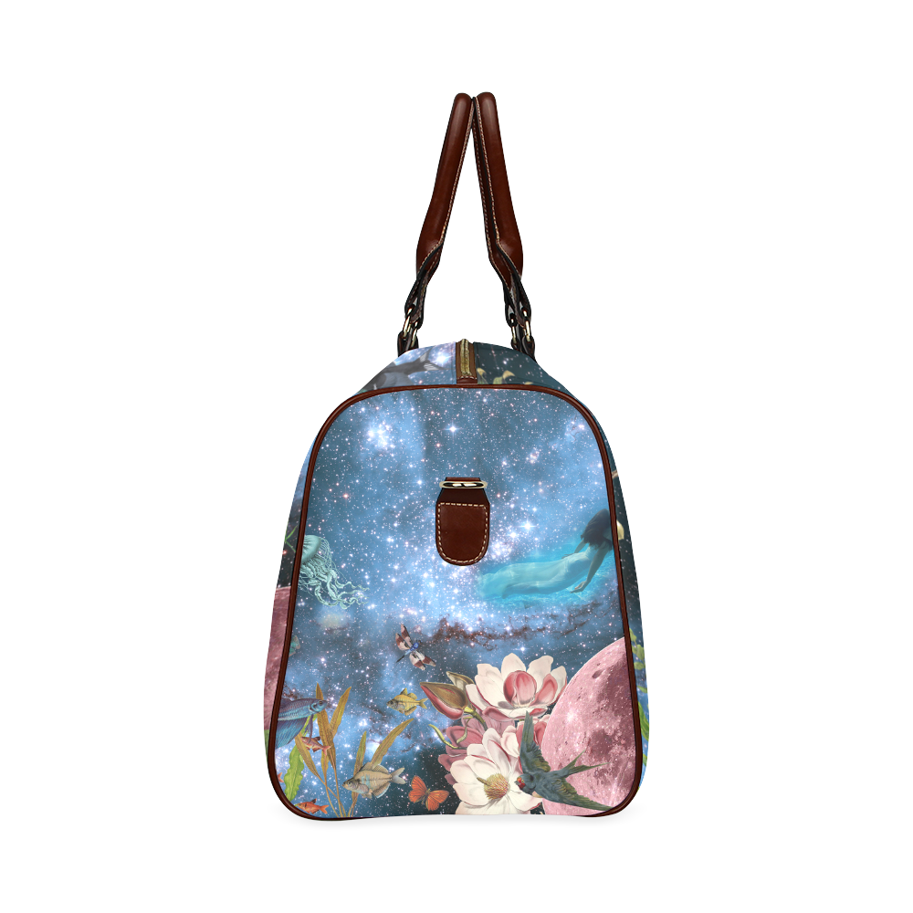 collage_paradise_gloriasanchez1 Waterproof Travel Bag/Small (Model 1639)