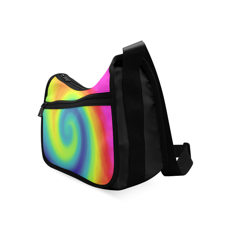 rainbow swirl Crossbody Bags (Model 1616)