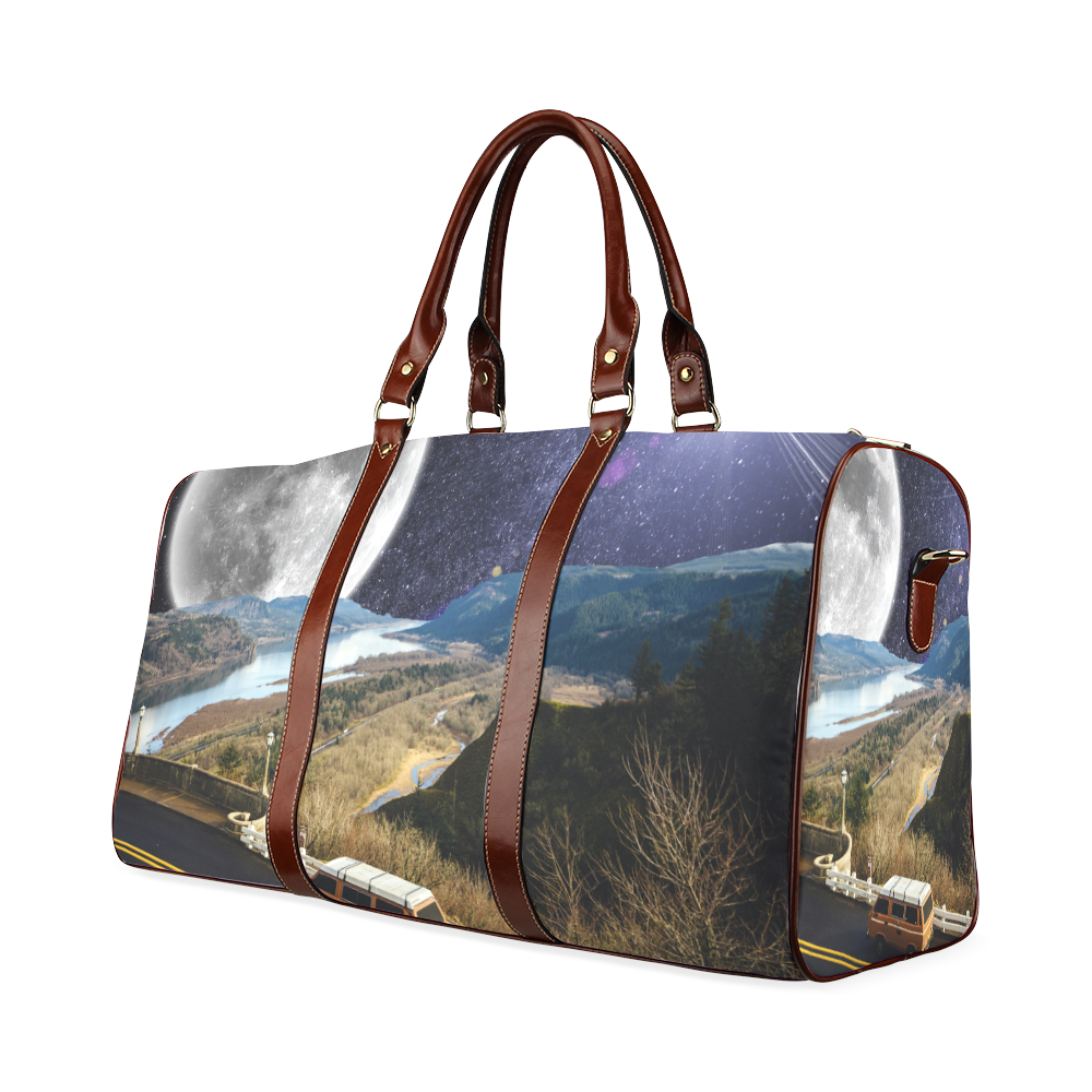 Collage_travel_gloriasanchez1 Waterproof Travel Bag/Small (Model 1639)