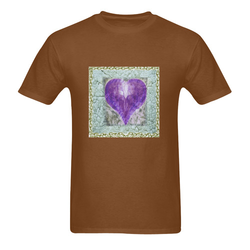 heart10 Men's T-Shirt in USA Size (Two Sides Printing)
