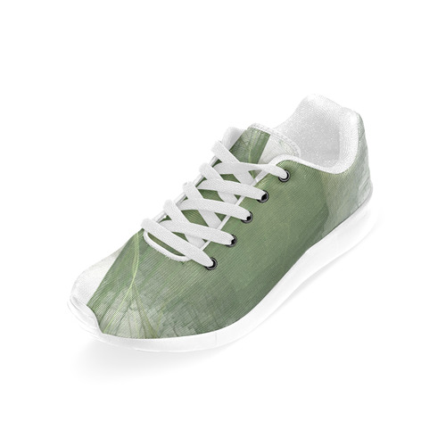 green Women’s Running Shoes (Model 020)