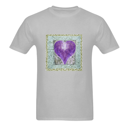 heart10 Men's T-Shirt in USA Size (Two Sides Printing)