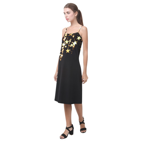 Christmas stars Alcestis Slip Dress (Model D05)
