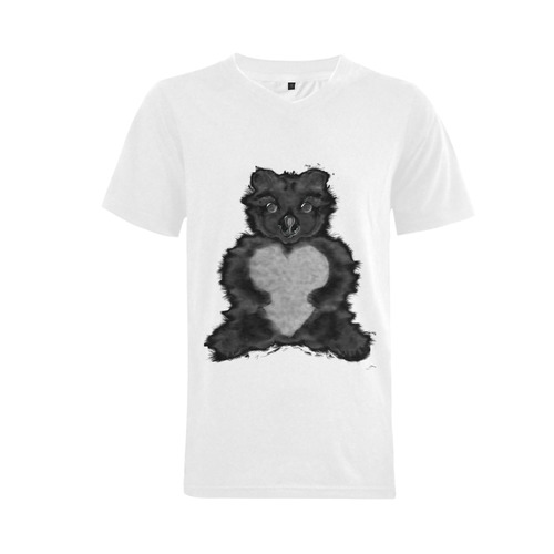 ecureuil 6 Men's V-Neck T-shirt (USA Size) (Model T10)