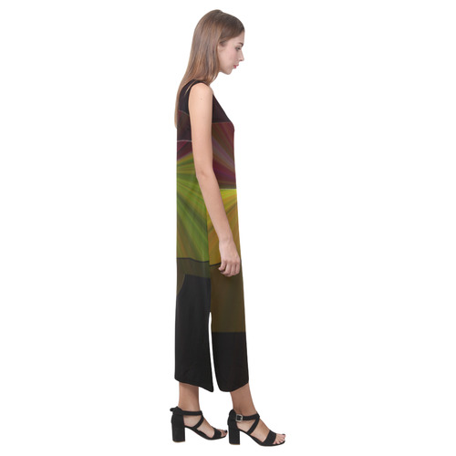 Lotus Grace Phaedra Sleeveless Open Fork Long Dress (Model D08)
