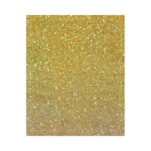 Gold glitter Duvet Cover 86"x70" ( All-over-print)