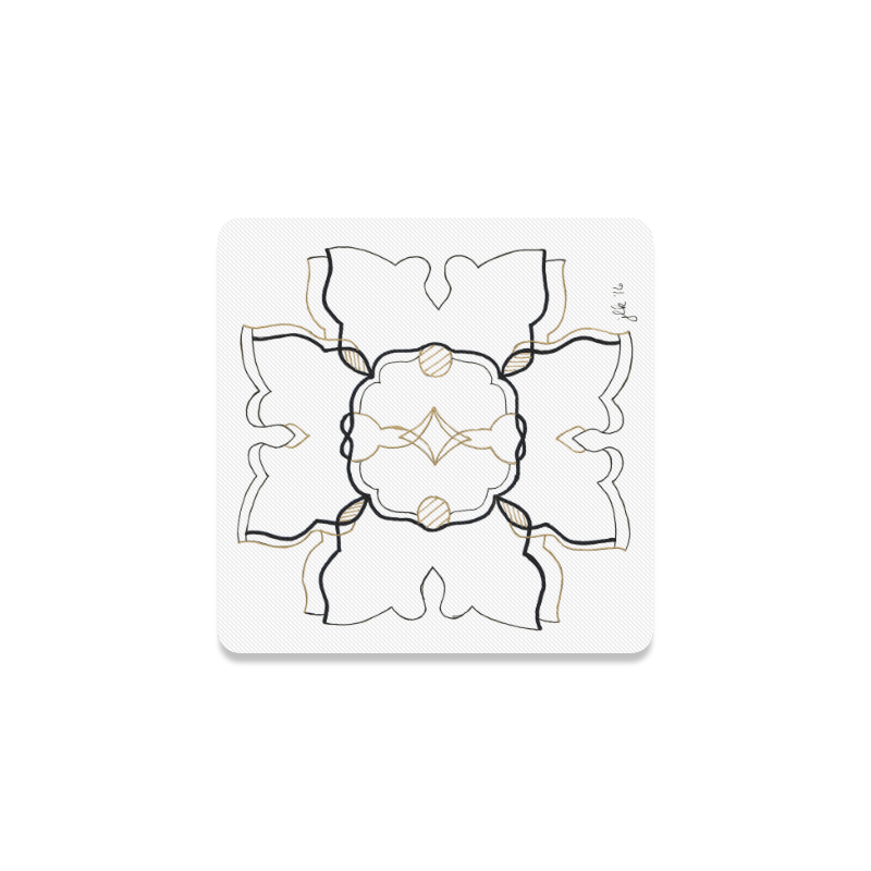 Flutterby Square Coaster