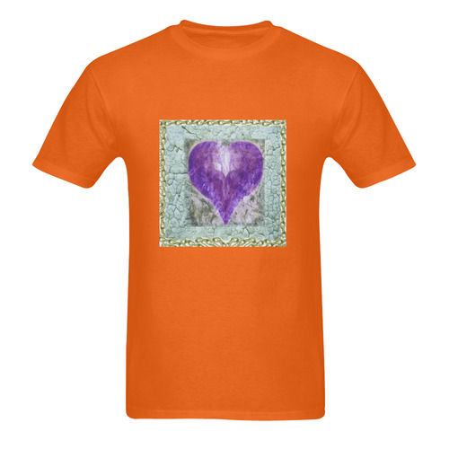 heart10 Men's T-Shirt in USA Size (Two Sides Printing)