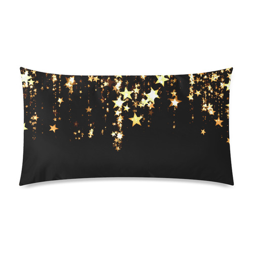 Christmas stars Rectangle Pillow Case 20"x36"(Twin Sides)