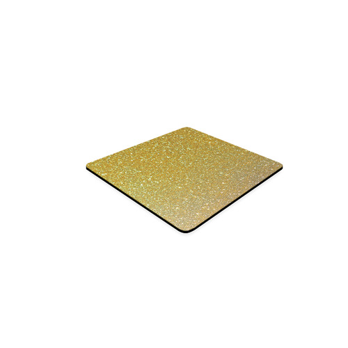 Gold glitter Square Coaster