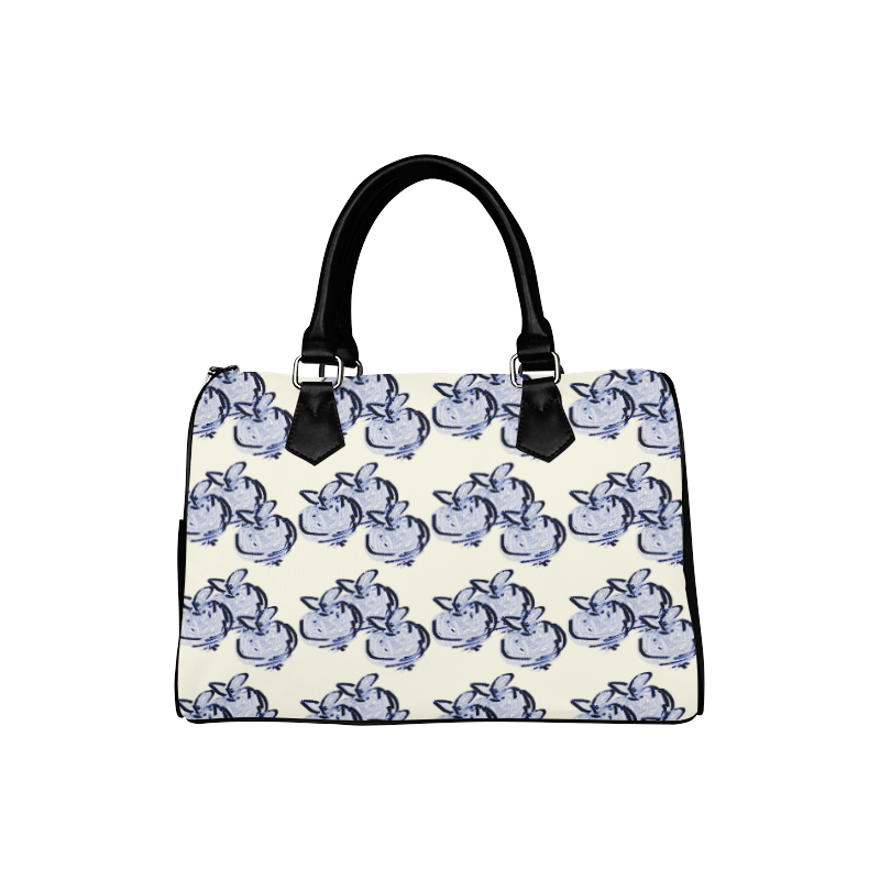 Zappy Apples Boston Handbag (Model 1621)