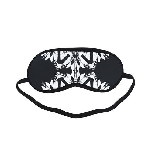 Half black and white Mandala Sleeping Mask