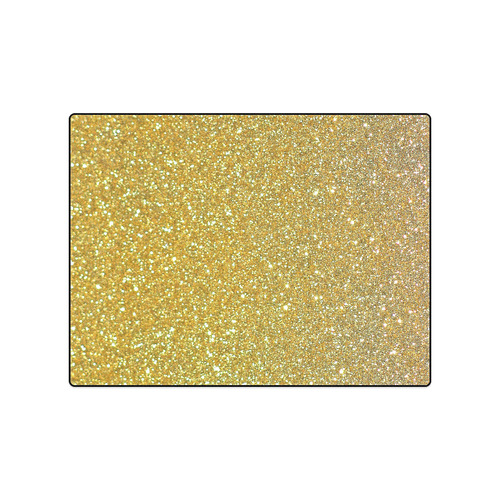 Gold glitter Blanket 50"x60"