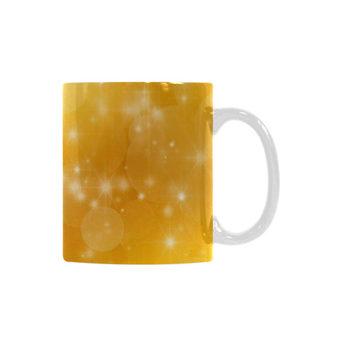Gold stars White Mug(11OZ)