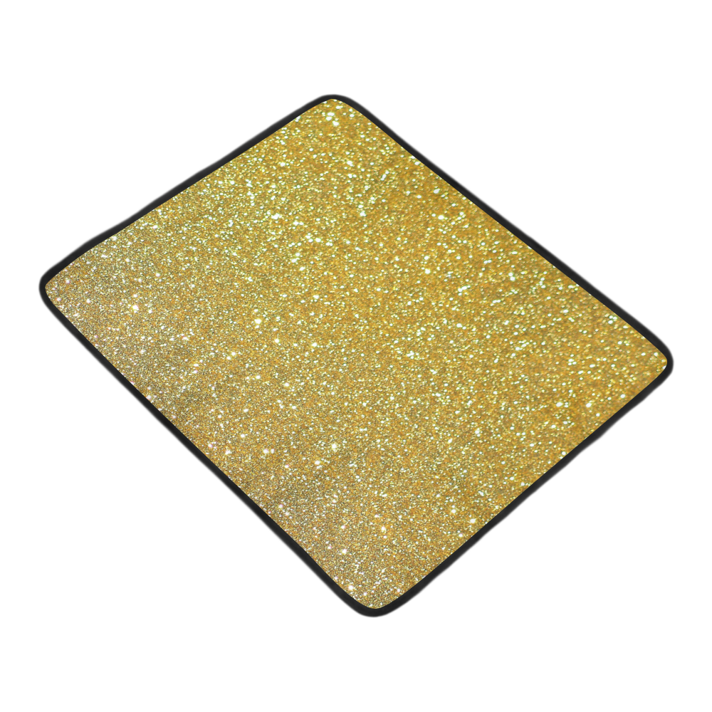 Gold glitter Beach Mat 78"x 60"