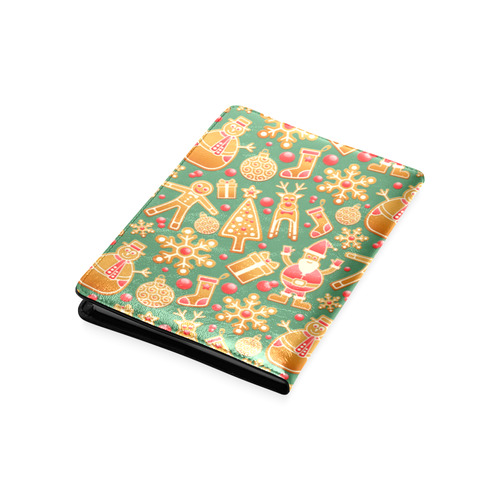 Christmas ginger pattern Custom NoteBook A5