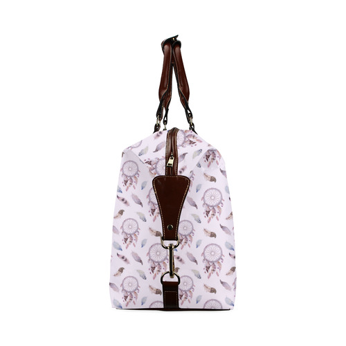 Beautiful Purple Bohemian Dreamcatcher Classic Travel Bag (Model 1643)