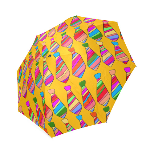 Popart Tie by Popart Lover Foldable Umbrella (Model U01)