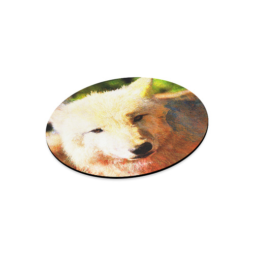 animal ArtStudio 916 Wolf Round Mousepad